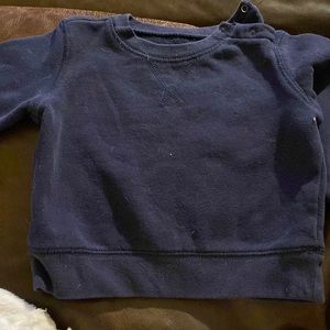 Navy sweatshirt